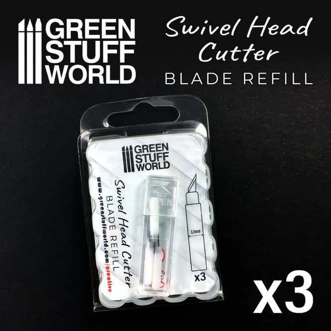 Refill Blades – Swivelhead Hobby Knife (3 szt.)