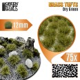 Grass TUFTs XXL 12mm - DRY GREEN