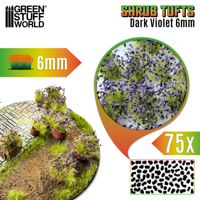 Dark Violet Shrub TUFT