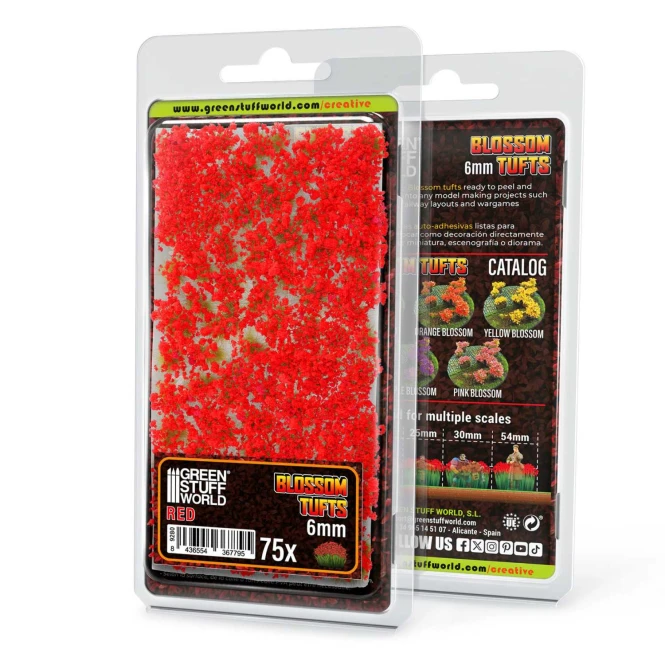 BLOSSOM TUFT - RED