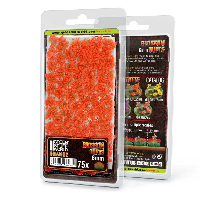BLOSSOM TUFT - ORANGE