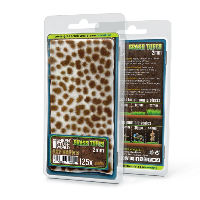Grass TUFTs XXL 2mm Dry Brown