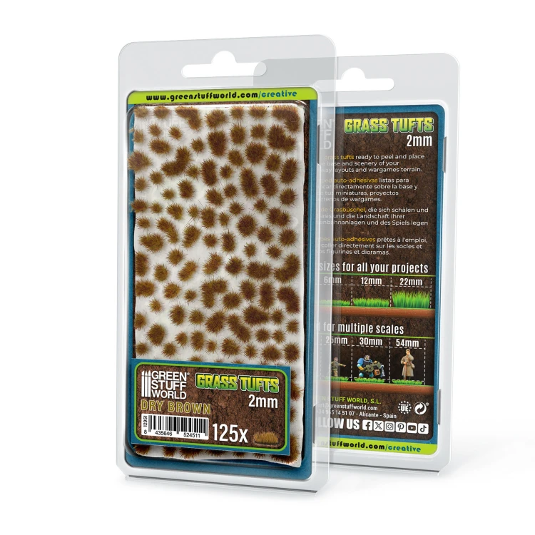 Grass TUFTs XXL 2mm Dry Brown