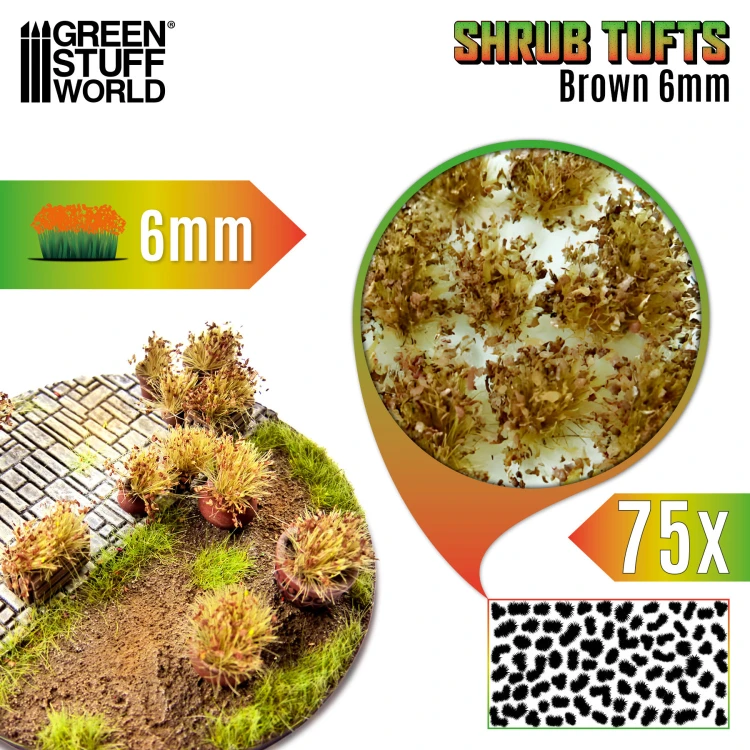 Brown Shrub TUFT
