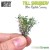 Tall Shrubbery - White/Green
