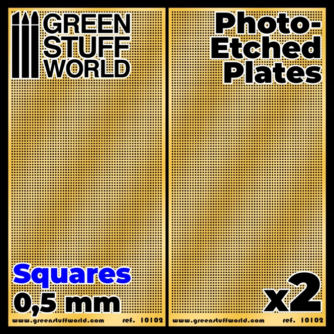 Kratka 0.5 element fototrawiony 2 szt.