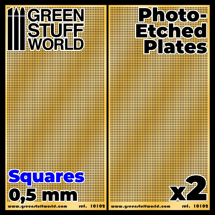 Kratka 0.5 element fototrawiony 2 szt.