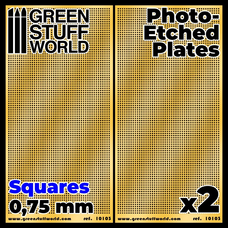 Kratka 0.75 element fototrawiony 2 szt.
