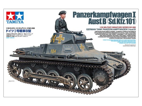 Tamiya 35388 1/35 German Tank Panzerkampfwagen  I Ausf.B