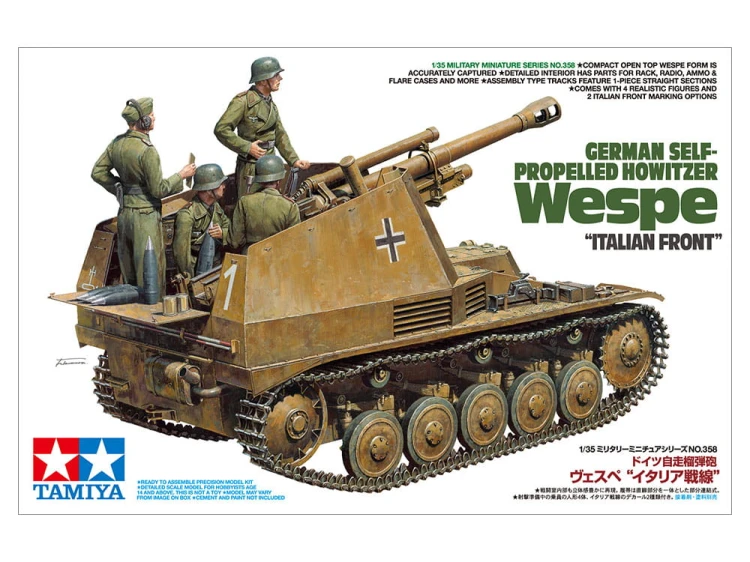 Tamiya 35358 1-35 Howitzer- Wespe Italian Front 4950344353583.jpg