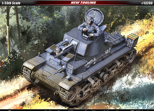 Academy 13280 German Light Tank Pz.Kpfw 35(t)