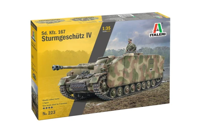 Italeri 0223 1/35 Sd. Kfz. 167 Sturmgeschutz IV