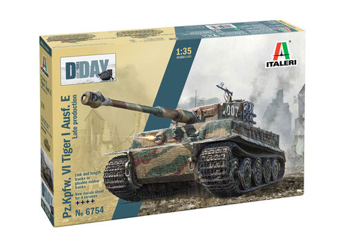 Italeri 6754 1/35 Pz.Kpfw. VI Tiger I Ausf. E Late