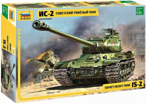 Zvezda 3524 Josef Stalin-2 Soviet Heavy Tank 1/35