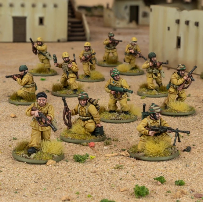 Italian Paracadutisti Platoon Bolt Action