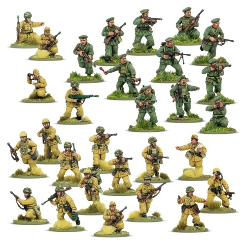 Italian Paracadutisti Platoon Bolt Action