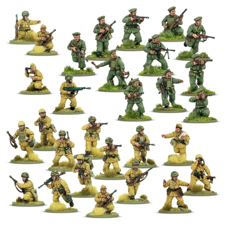 Italian Paracadutisti Platoon Bolt Action