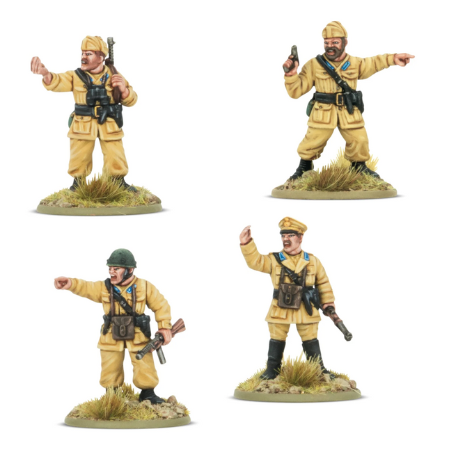 Italian Paracadutisti platoon Commander Bolt Action