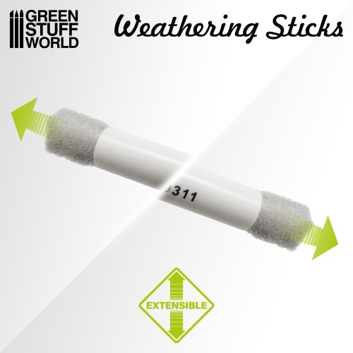Weathering Sticks 8mm (set 3pc)