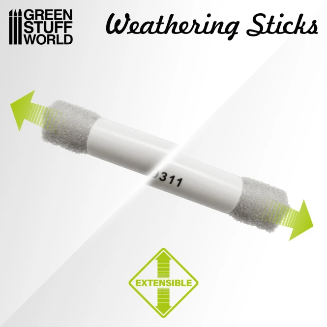Weathering Sticks 8mm (set 3pc)