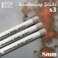 Weathering Sticks 8mm (set 3pc)