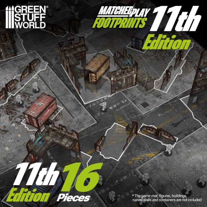 11th Edition Terrain Footprints (Pack)