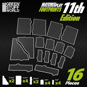 11th Edition Terrain Footprints (Pack)