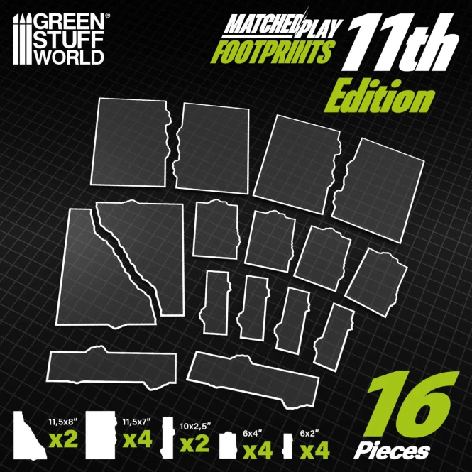 11th Edition Terrain Footprints (Pack)