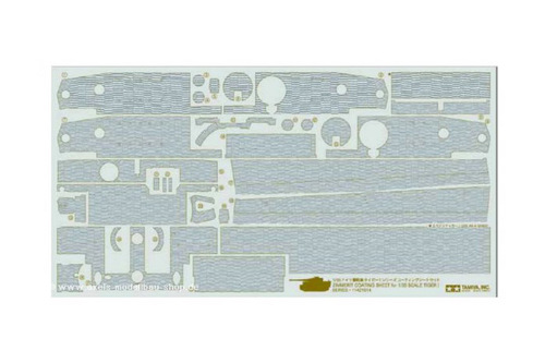 Tamiya 12653 1/48 TigerI Mid-Late Zim Sheet