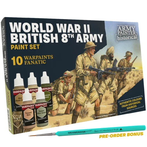 The Army Painter: Historical - WWII British 8th Ar
