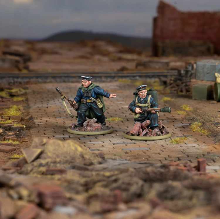 Soviet Naval Brigade weapon teams - Bolt Action