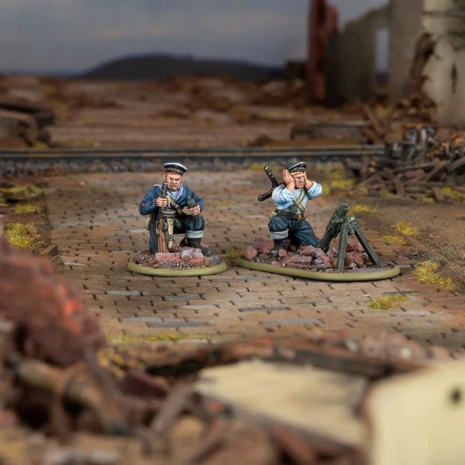 Soviet Naval Brigade weapon teams - Bolt Action