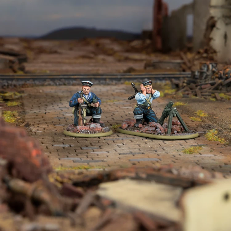 Soviet Naval Brigade weapon teams - Bolt Action