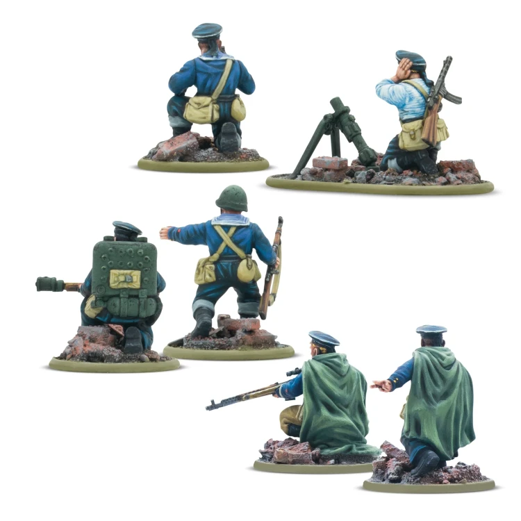 Soviet Naval Brigade weapon teams - Bolt Action