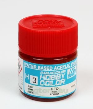 Mr.Hobby Aqueous Hobby Color H003 Red (Gloss) 10 ml