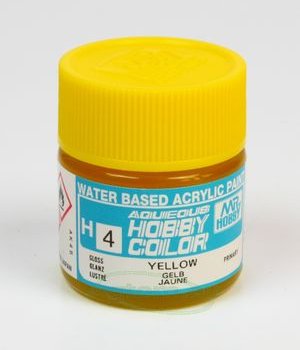 Mr.Hobby Aqueous Hobby Color H004 Yellow (Gloss) 10 ml