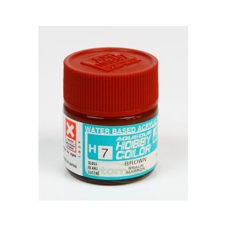 Mr.Hobby Aqueous Hobby Color H007 Brown (Gloss) 10 ml