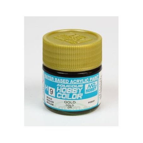 Mr.Hobby Aqueous Hobby Color H009 Gold (Metallic) 10 ml