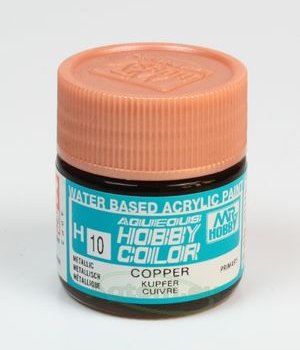 Mr.Hobby Aqueous Hobby Color H010 Copper (Metallic) 10 ml