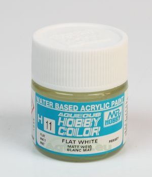Mr.Hobby Aqueous Hobby Color H011 Flat White (Matt) 10 ml