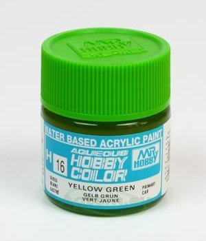 Mr.Hobby Aqueous Hobby Color H016 Yellow Green (Gloss) 10 ml