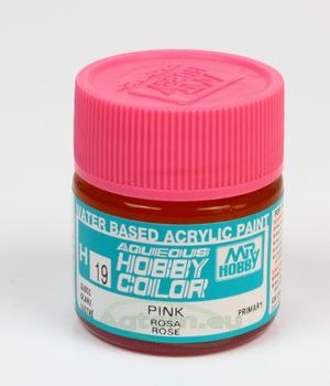 Mr.Hobby Aqueous Hobby Color H019 Pink (Gloss) 10 ml