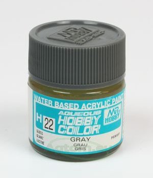 Mr.Hobby Aqueous Hobby Color H022 Gray (Gloss) 10 ml