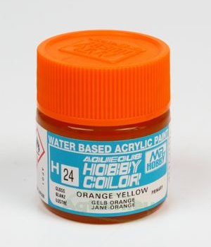 Mr.Hobby Aqueous Hobby Color H024 Orange Yellow (Gloss) 10 ml