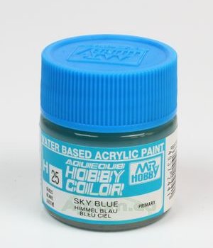 Mr.Hobby Aqueous Hobby Color H025 Sky Blue (Gloss) 10 ml