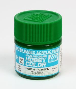 Mr.Hobby Aqueous Hobby Color H026 Bright Green (Gloss) 10 ml