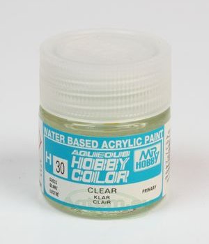 Mr.Hobby Aqueous Hobby Color H030 Clear (Gloss) 10 ml