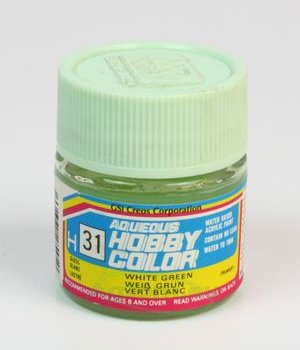 Mr.Hobby Aqueous Hobby Color H031 White Green (Gloss) 10 ml