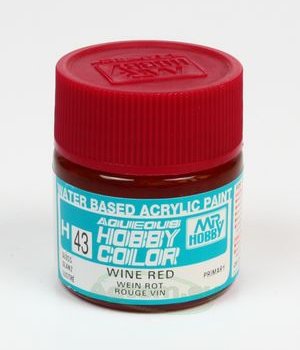 Mr.Hobby Aqueous Hobby Color H043 Wine Red (Gloss) 10 ml