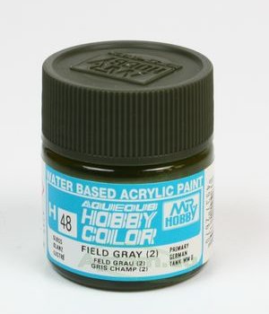 Mr.Hobby Aqueous Hobby Color H048 Field Gray (2) (